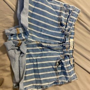 Pacsun striped shorts